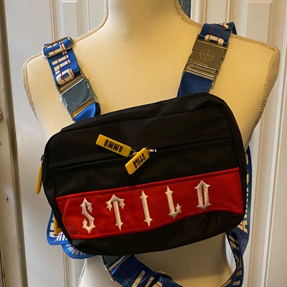 Ammo Stillo Blue Leash Carrier Bag - Picture 1 of 6